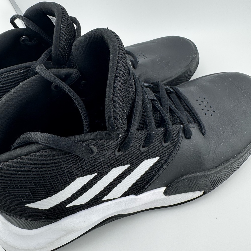 Adidas Black and White Athletic Shoes